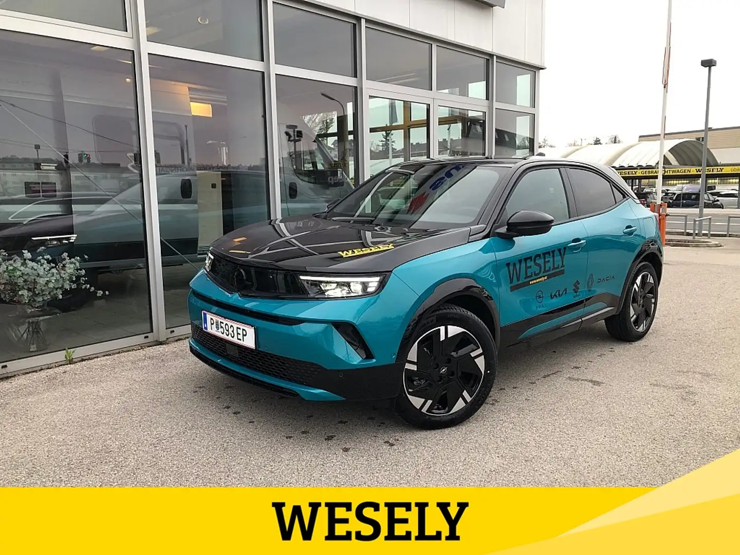 Opel Mokka-E Mokka-e Elektromotor 54kWh - 3Phasig 115 kW GS Grün - 1