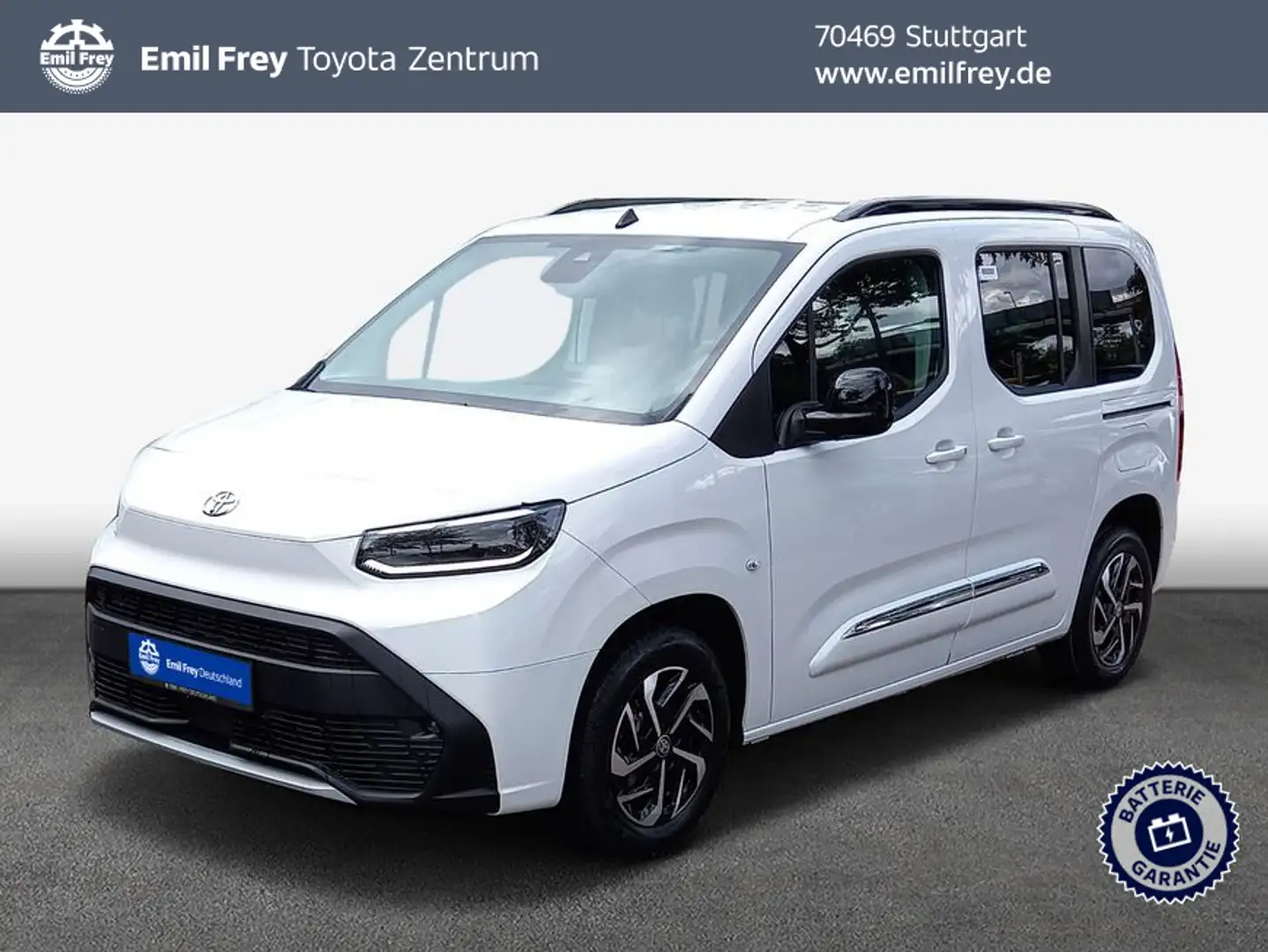 Toyota Proace City Proace City Verso 50 kWh L1 Team D, Navi Weiß - 1