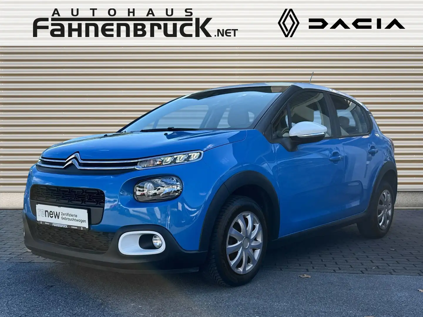Citroen C3 Feel 1.2 PureTech Multimedia Klimaautomatik Azul - 1
