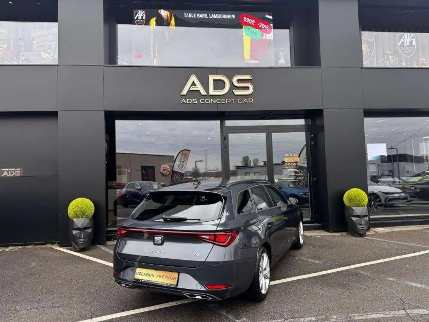 SEAT Leon FR microhybride Gris - 2