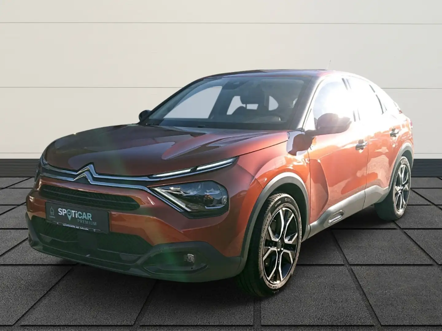 Citroen E-C4 Electric 136 FEEL Klimaautomatik Spurhalteassistent PDC hin Braun - 2