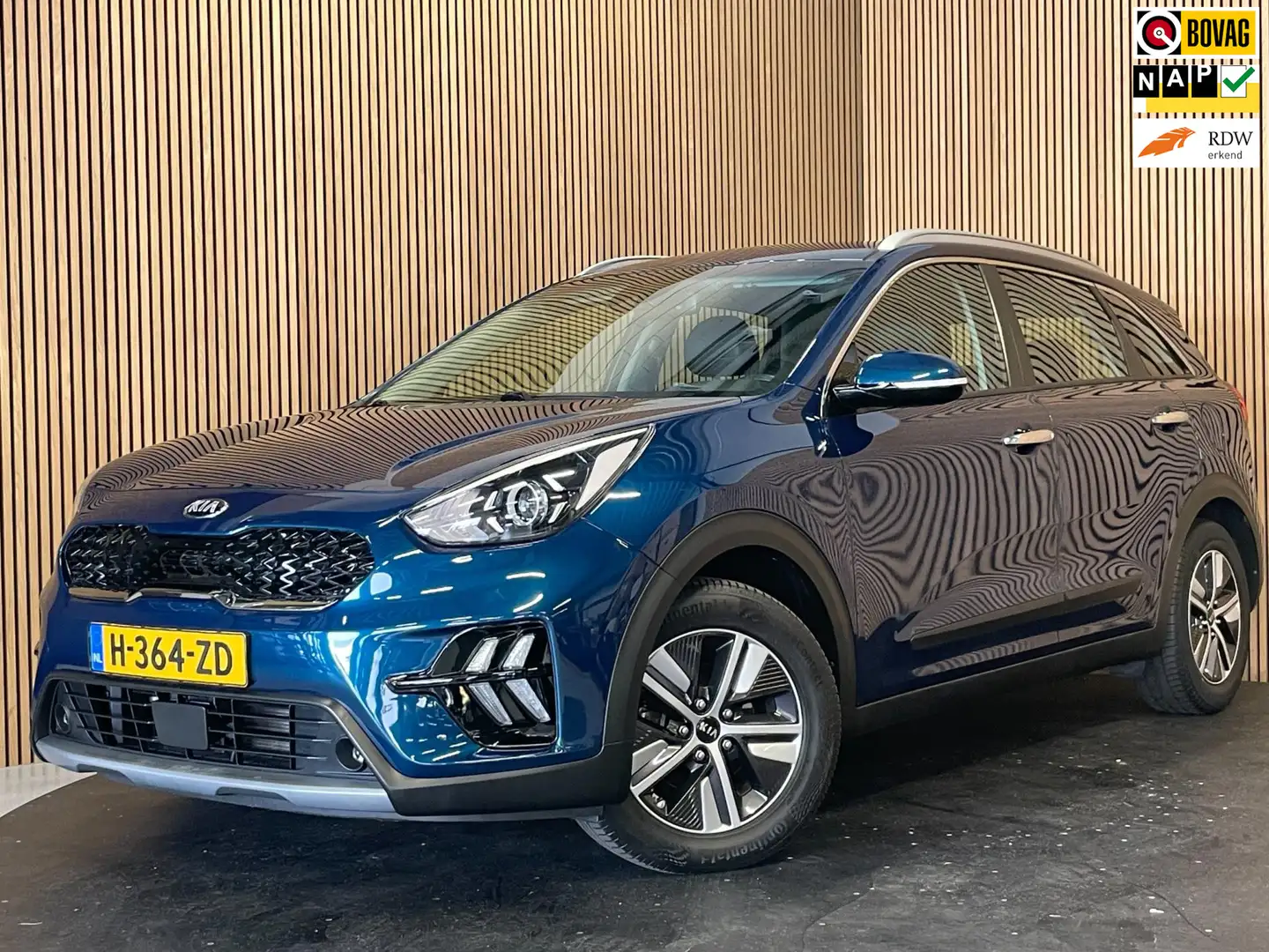 Kia Niro 1.6 GDi Hybrid DynamicLine |FACELIFT|1/2 LEDER|CAR Bleu - 1