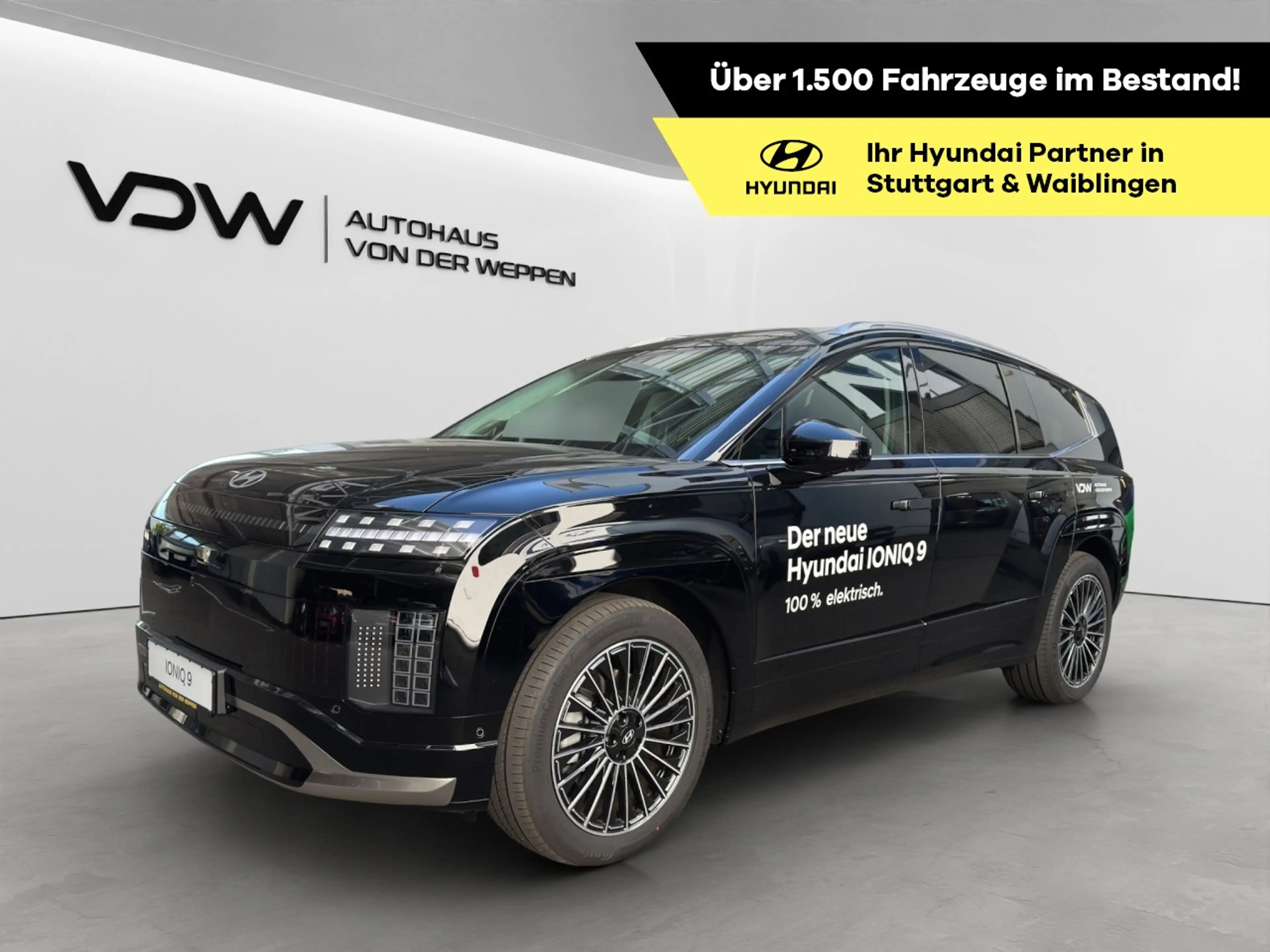Hyundai IONIQ 9 UNIQ MIT GLASDACH + EINZELSITZE DREHBAR! Klima