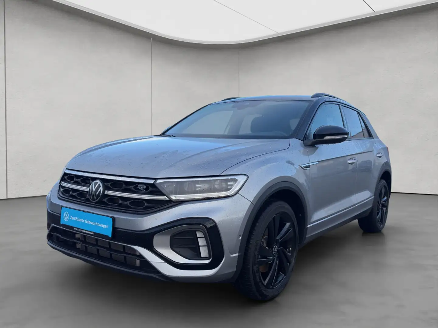 Volkswagen T-Roc R-Line 2.0 TDI DSG AHK Black Style Navi Silber - 2