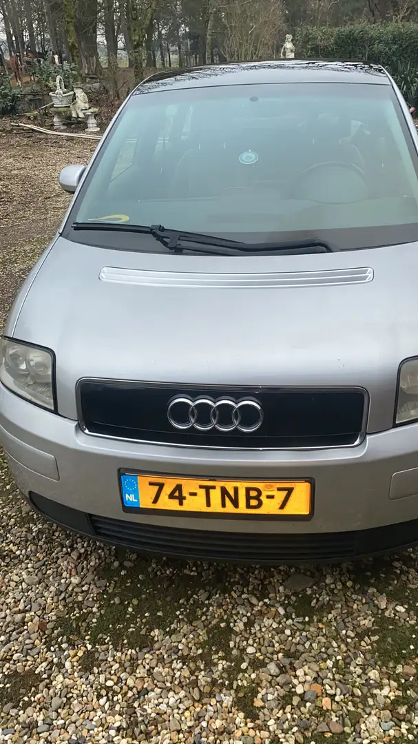 Audi A2 1.4 leer [lpg g3] bose leer Gri - 2