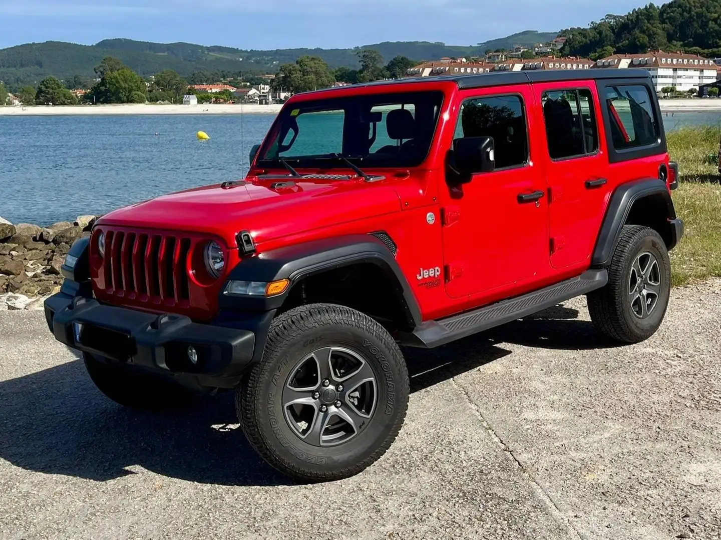 Jeep Wrangler JL Unlimited Sport 3.6 V6 Rojo - 1