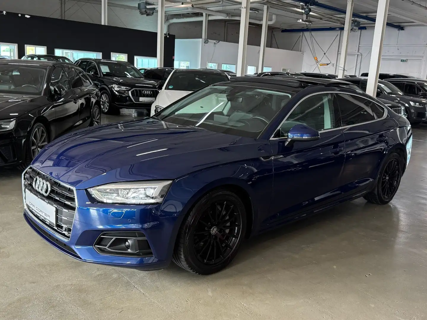 Audi A5 SP 50 TDI QUATTRO PANO HUD SITZKLIMA MATRIX Bleu - 1
