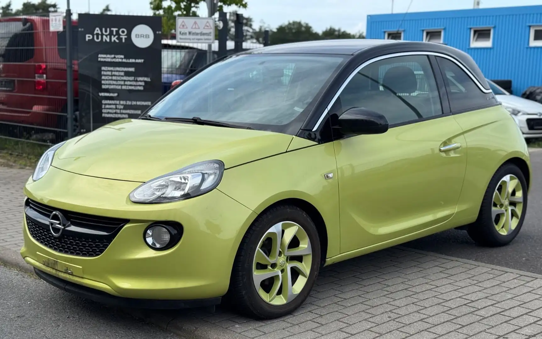 Opel Adam Jam LPG Gasanlage 2.Hand TÜV NEU Grün - 1