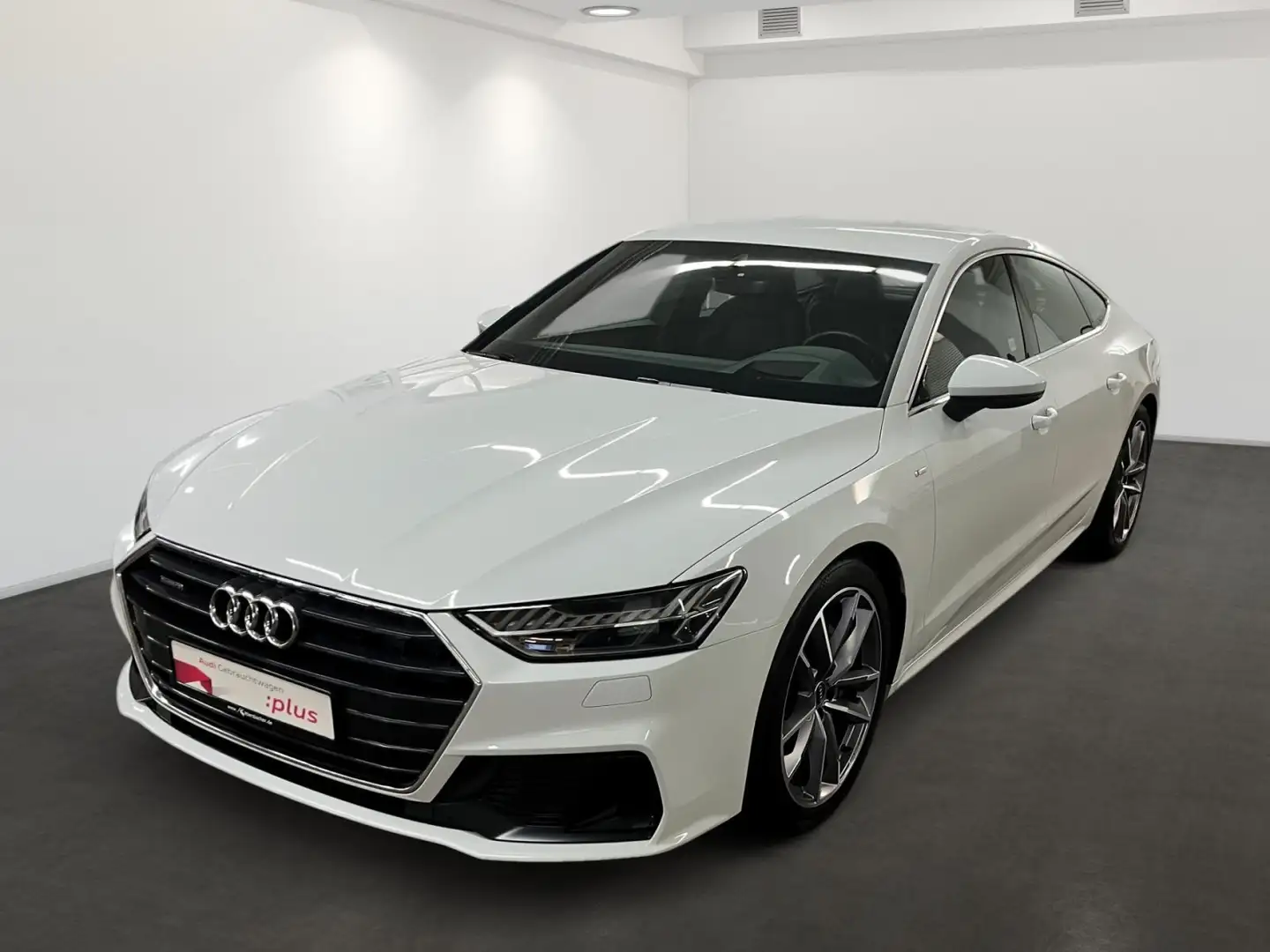 Audi A7 55 TFSI quattro s-line SportPlus Hu Blanc - 2