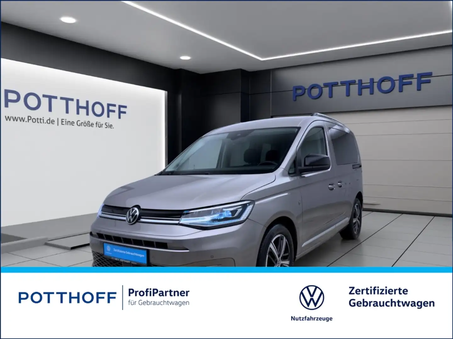 Volkswagen Caddy 2.0 TDI STYLE STANDHZG AHK NAVI GRA Beige - 1