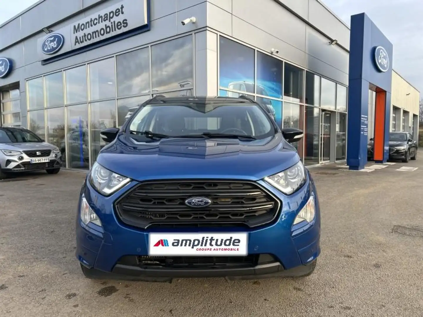 Ford EcoSport 1.0 EcoBoost 125ch ST-Line Euro6.2 Blau - 2