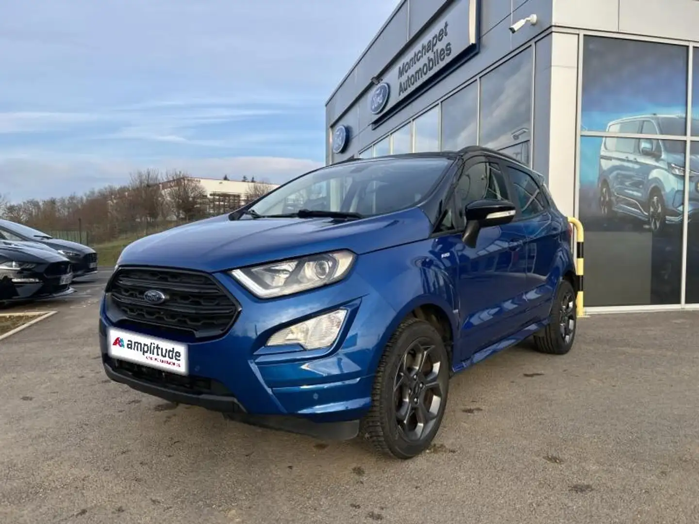 Ford EcoSport 1.0 EcoBoost 125ch ST-Line Euro6.2 Blau - 1