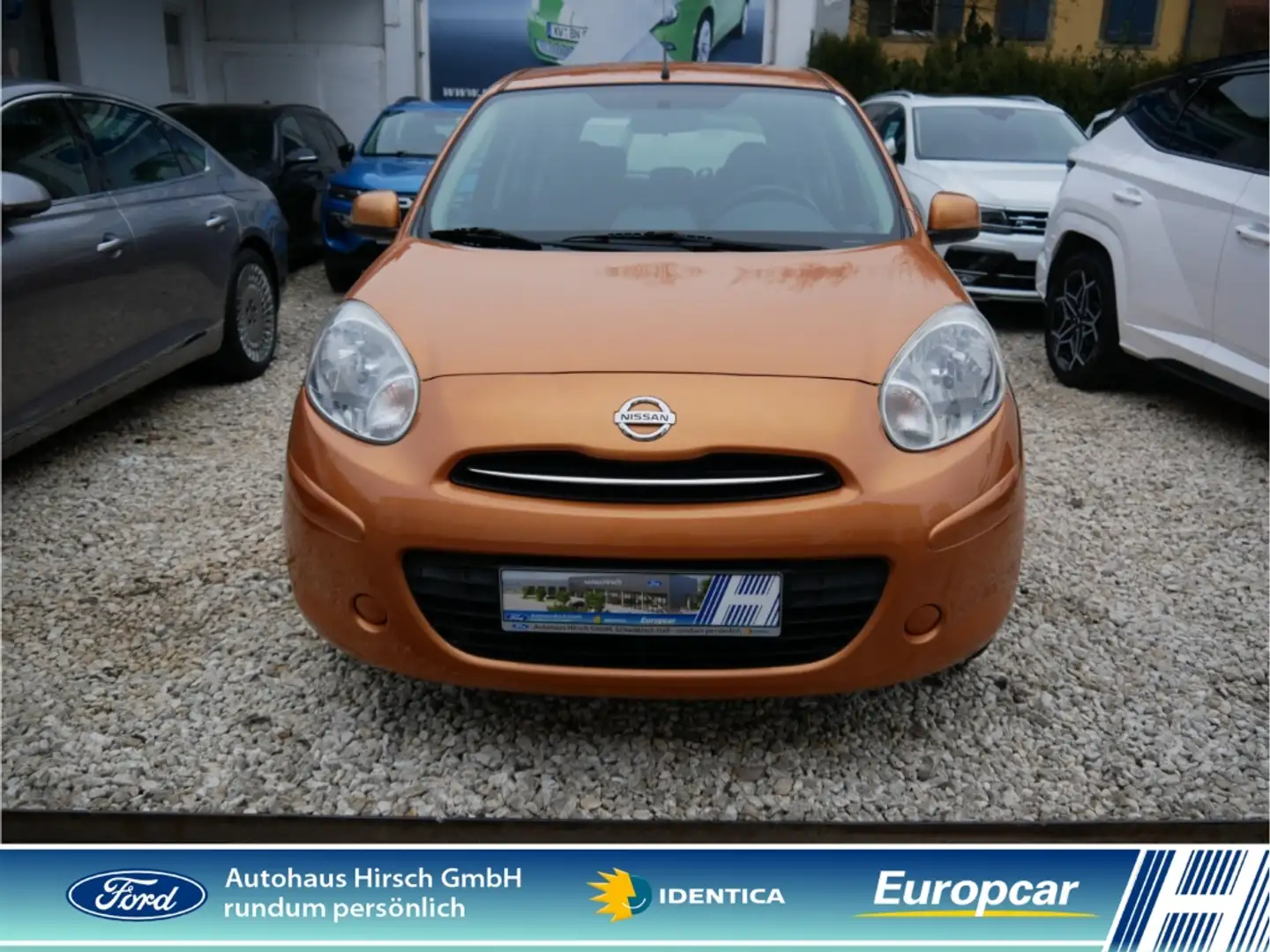 Nissan Micra Acenta Klima Freisprech BT teilb.Rücksb Lederlenkr Orange - 2