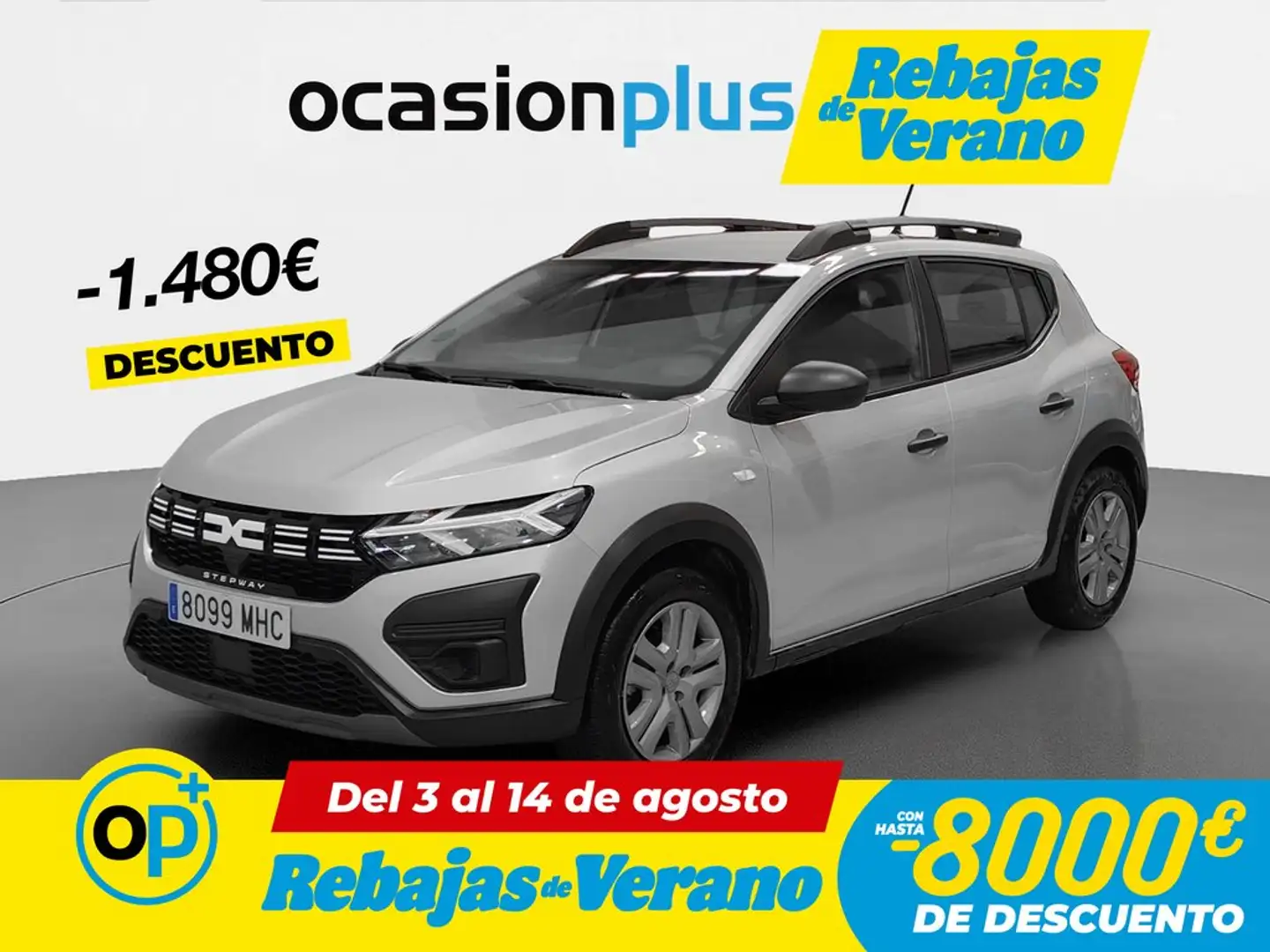 Dacia Sandero Stepway ECO-G Essential 74kW Gris - 1