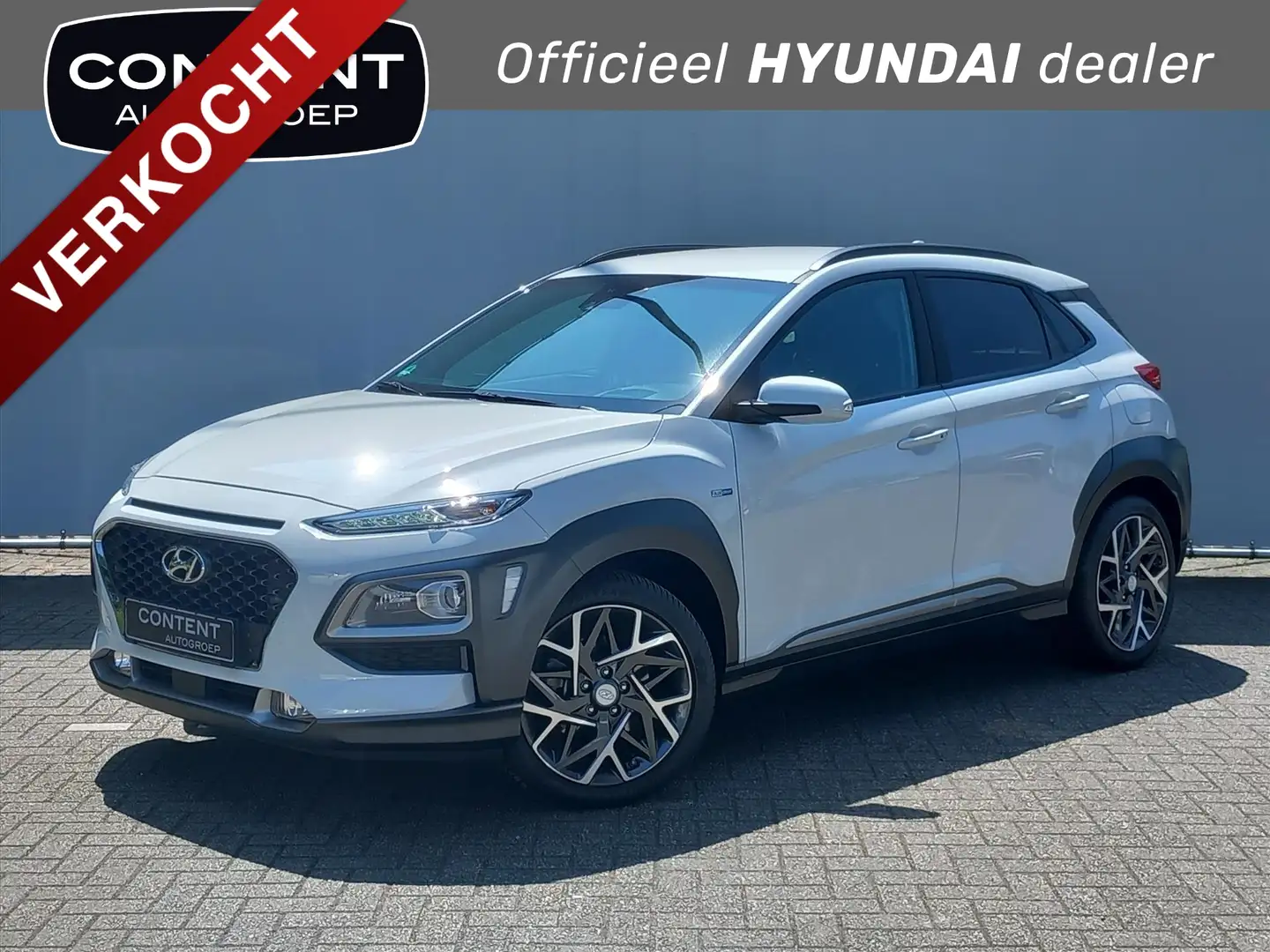 Hyundai KONA GDI HEV 2WD Aut. Premium |Uniek! Wit - 1