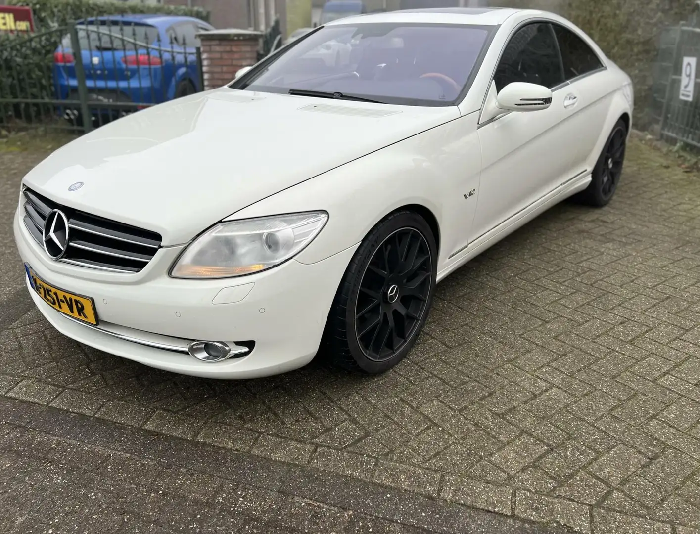 Mercedes-Benz CL 600 v12 pano lees tekst! Read ad! Alb - 2