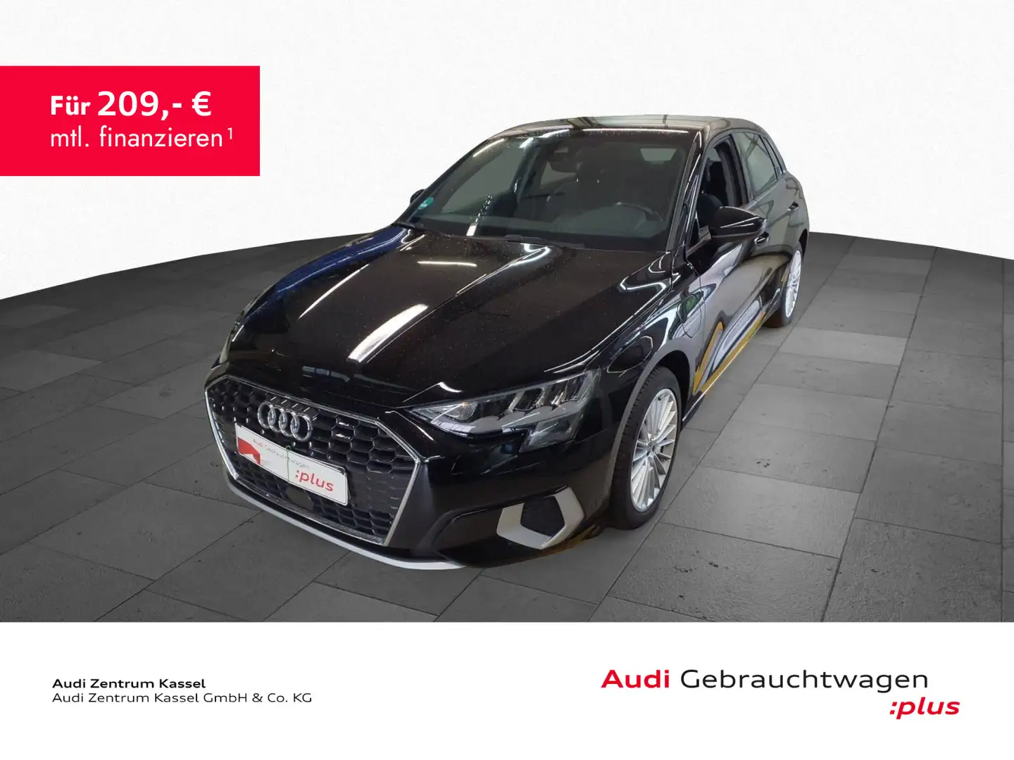 Audi A3 40 TFSI e LED Navi PDC CarPlay Schwarz - 1