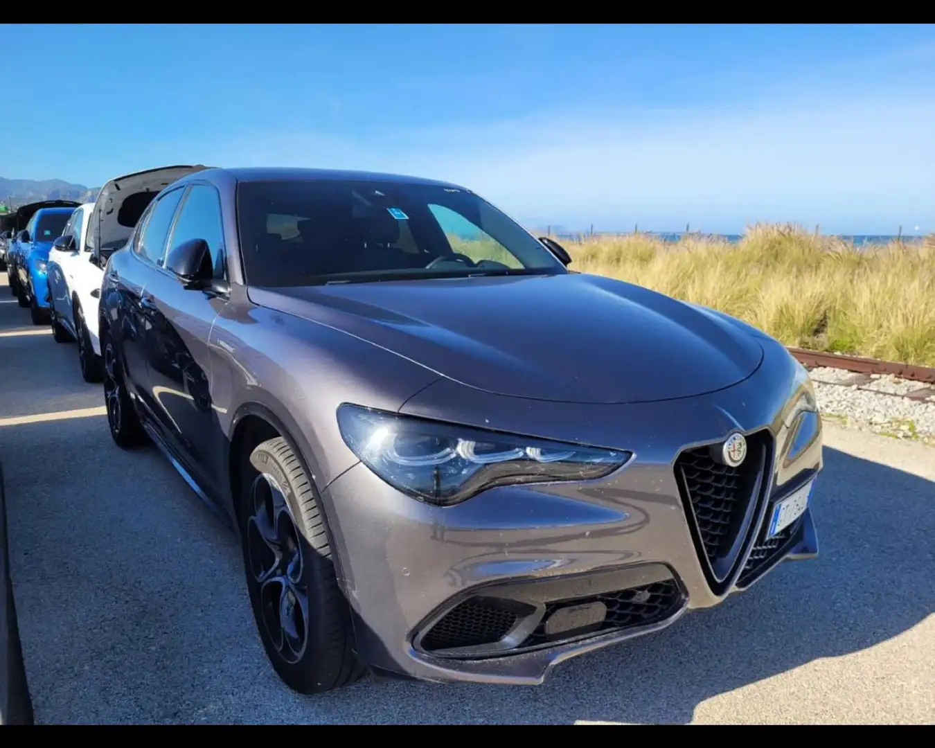 Alfa Romeo Stelvio 2.2 Turbo Veloce Сірий - 1