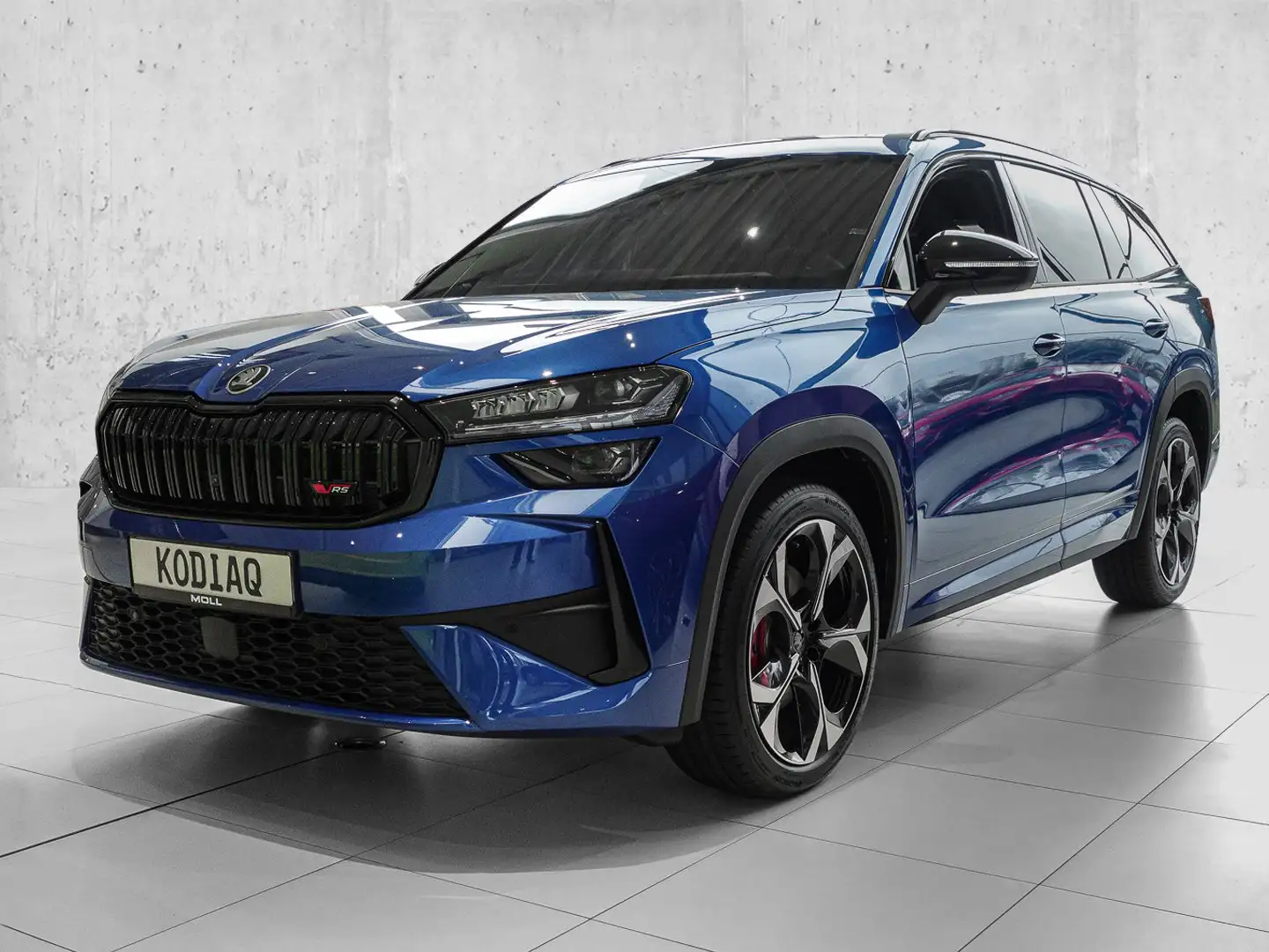 Skoda Kodiaq 2.0 TSI W RS 360 4xSHZ ACC AHK AUT ELSITZ Bleu - 2