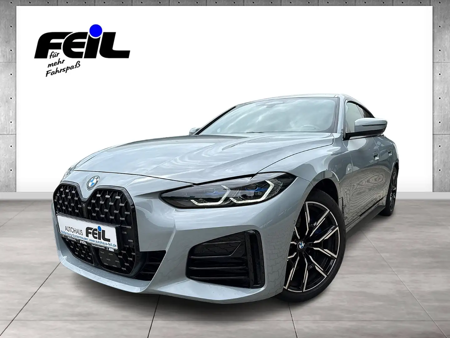 BMW 430 i MSport M Sport Head-Up HK HiFi DAB LED RFK Grigio - 1