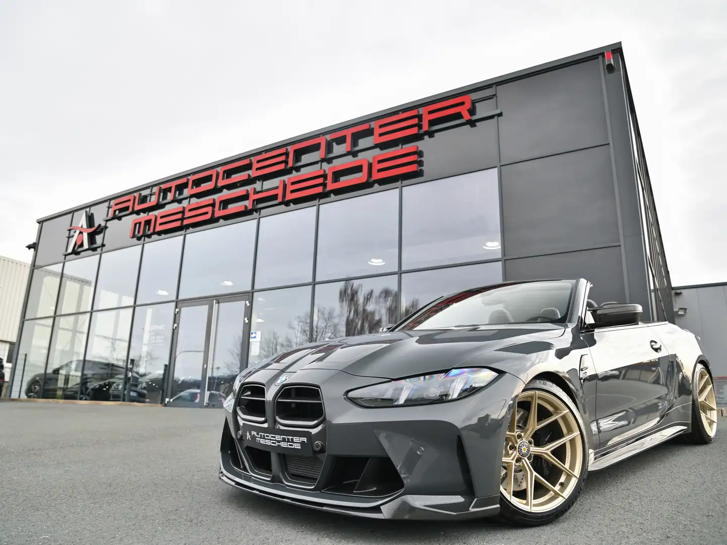 BMW M4 Cabrio Competition KW* Edelweiss* Akrapovic!* Gris - 1