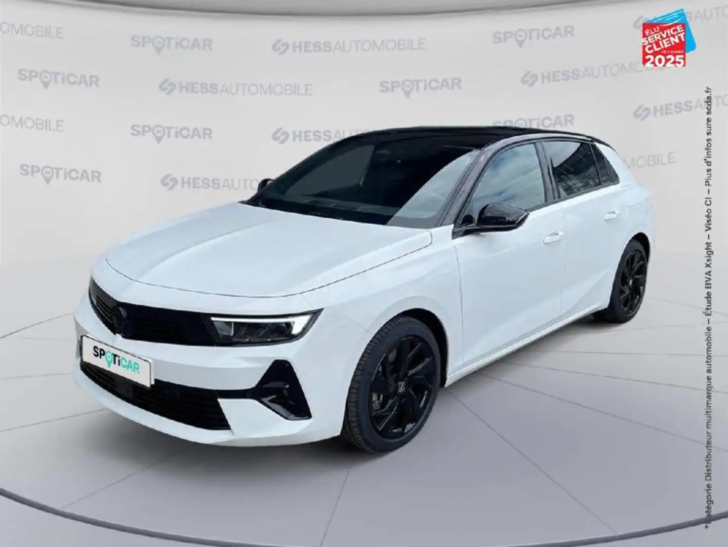 Opel Astra 1.6 Turbo 180ch Hybrid GS BVA8 Blanc - 1