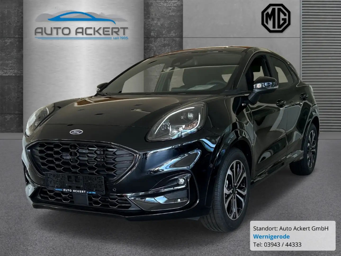 Ford Puma ST-Line 1.0 EcoBoost Mild Hybrid EU6d Noir - 1