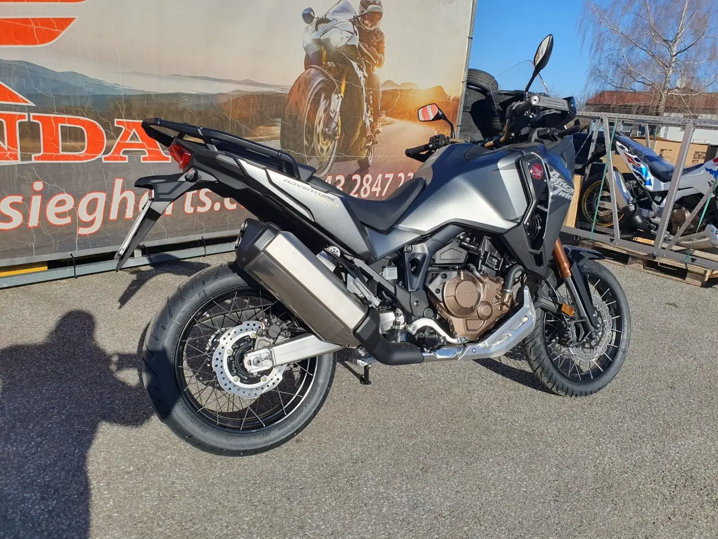 Honda CRF 1100 Africa Twin Adventure Sports Showa EERA Grau - 2
