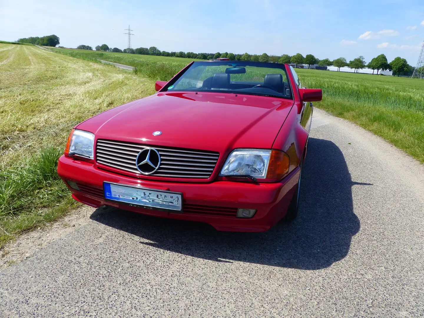 Mercedes-Benz SL 500 1994, 2.Hd. Beschreibung beachten! Piros - 2