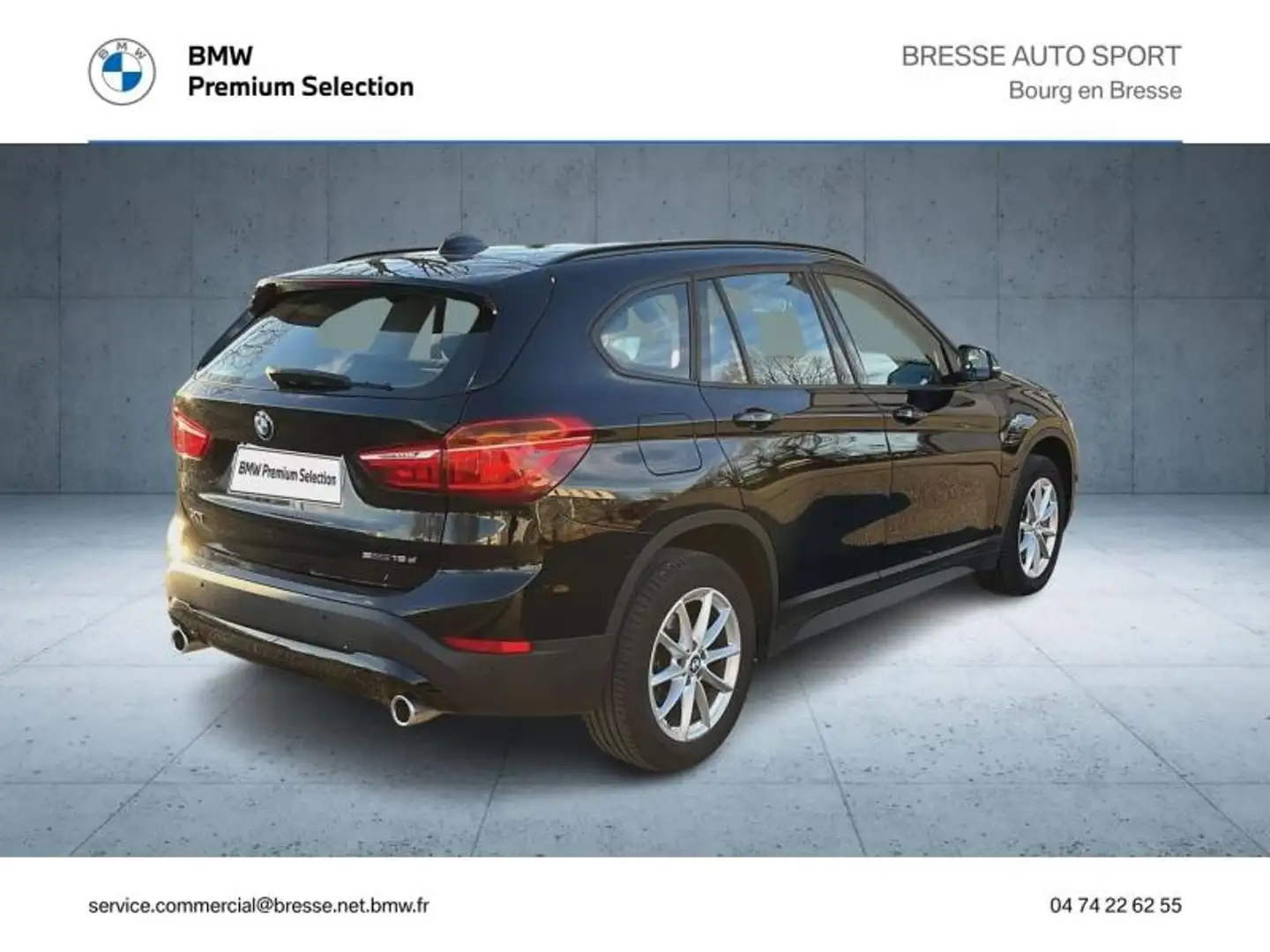 BMW X1 sDrive18dA 150ch Lounge Noir - 2