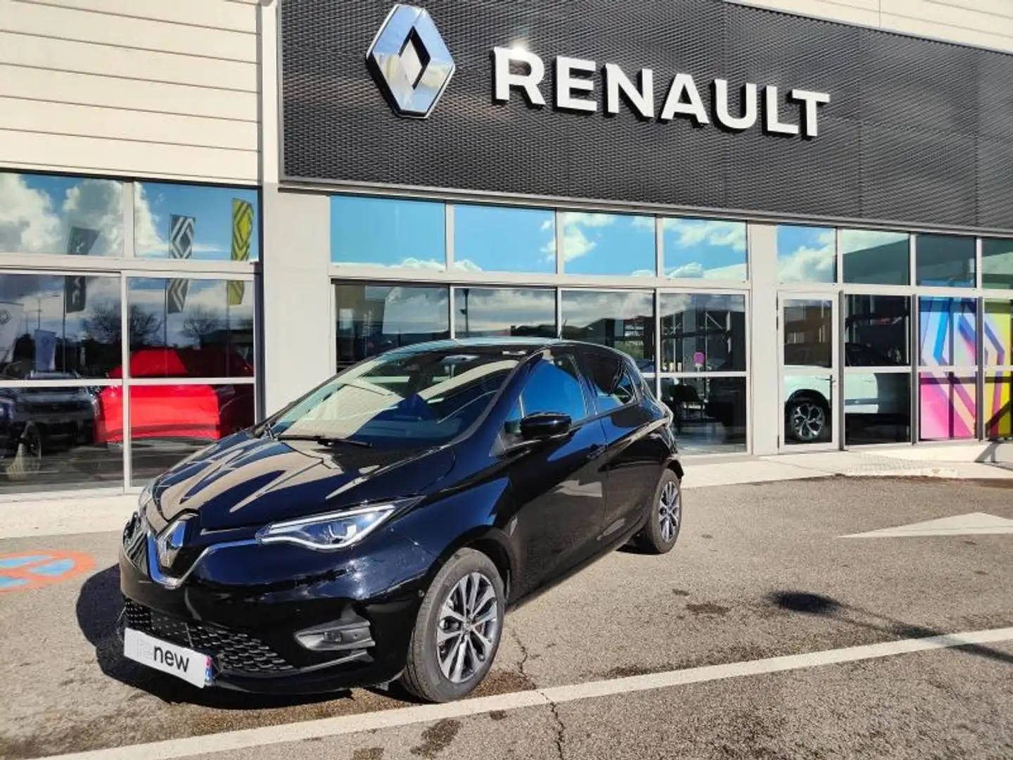 Renault ZOE E-Tech Intens charge normale R110 Achat Integral Noir - 1