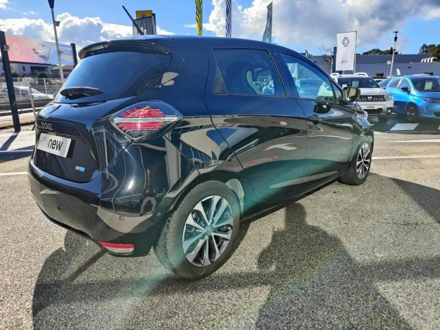 Renault ZOE E-Tech Intens charge normale R110 Achat Integral Noir - 2
