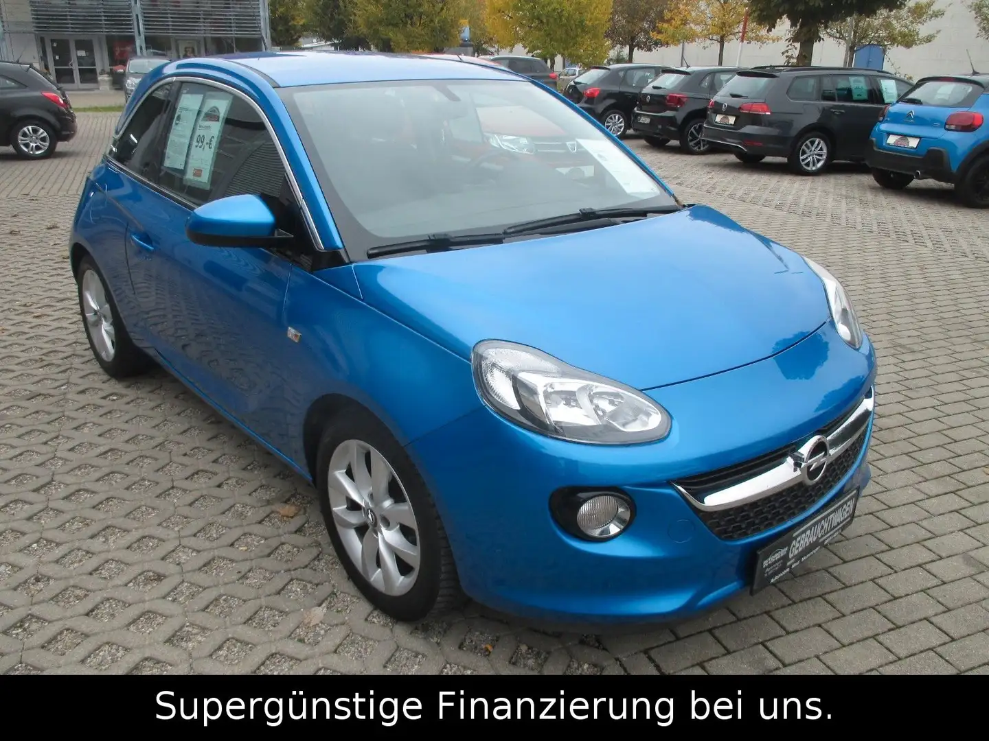 Opel Adam Jam,KLIMA,GARANTIE,TEMPOMAT Bleu - 2
