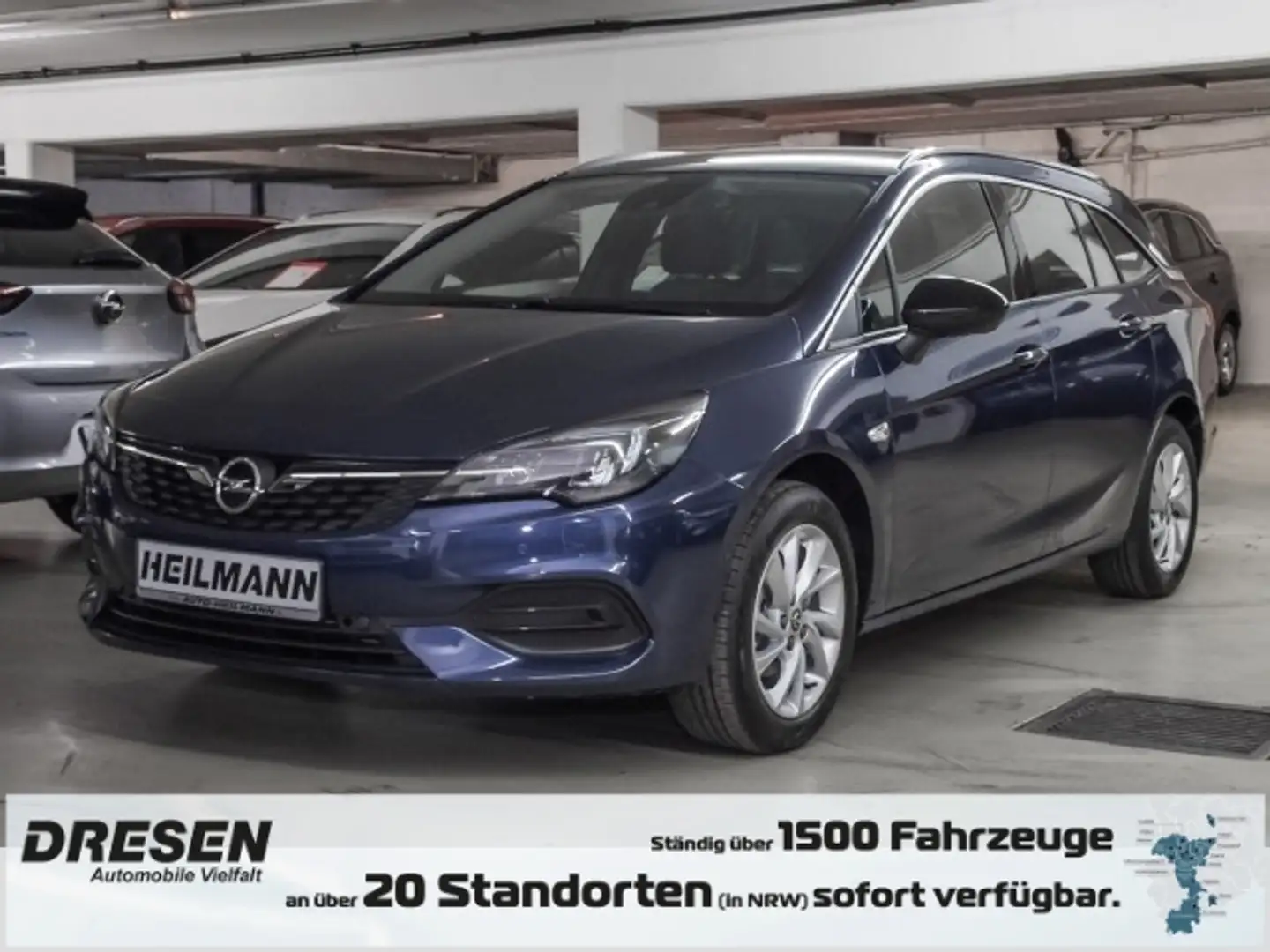 Opel Astra ST Elegance1.4 Automatik/Navi/Keyless/AHK/Parklenk Bleu - 1