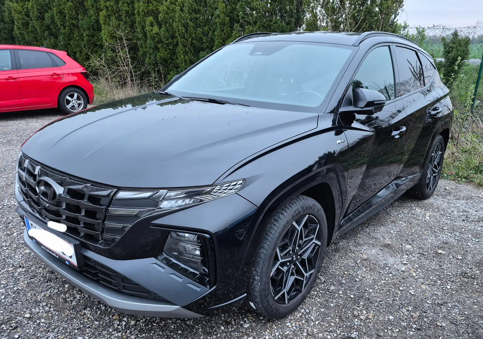 Hyundai TUCSON Tucson 1,6 T-GDI 2WD 48V N-Line N-Line Schwarz - 2