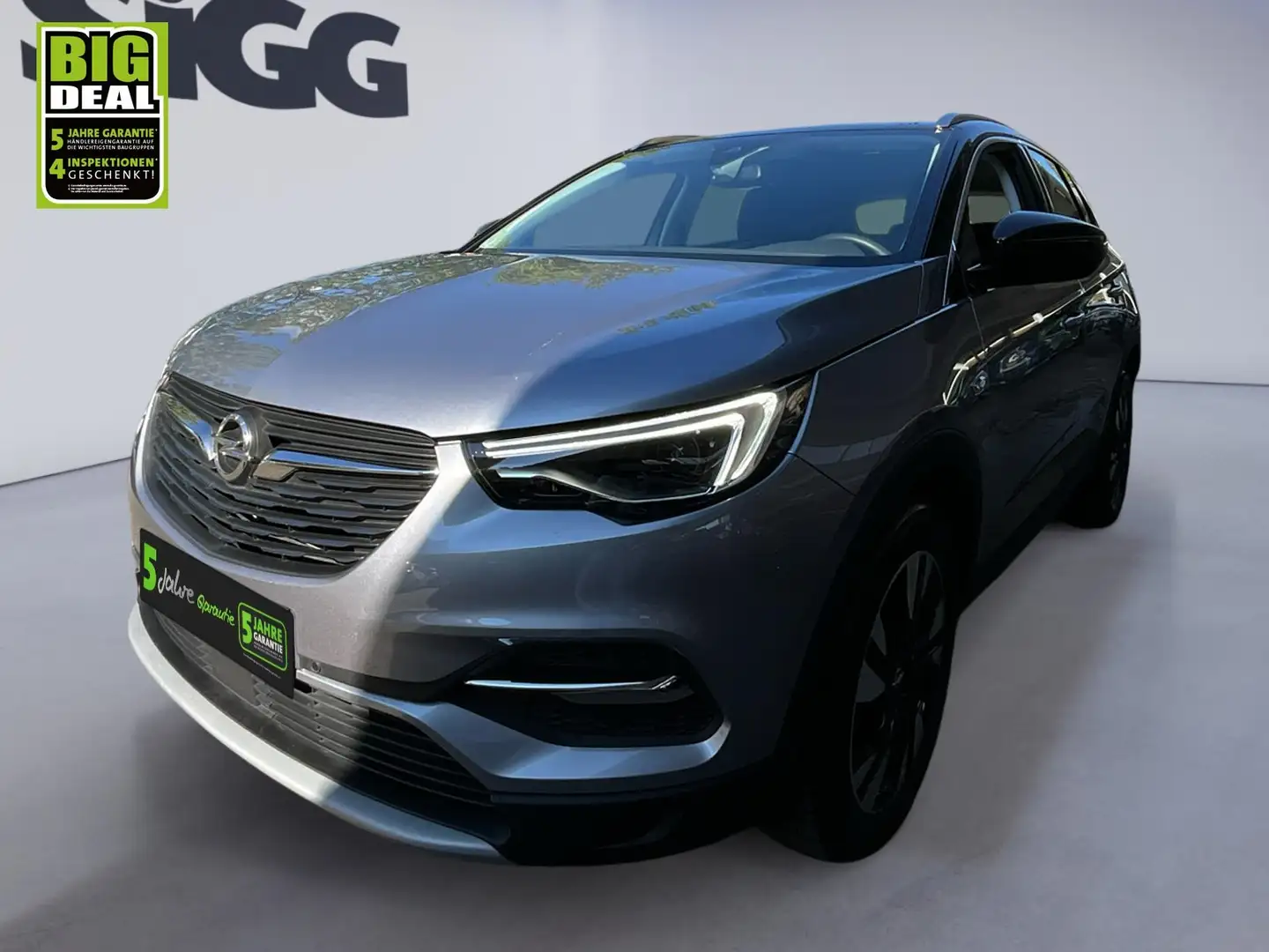 Opel Grandland 1.2 Turbo INNOVATION Klimaautomatik Grijs - 2