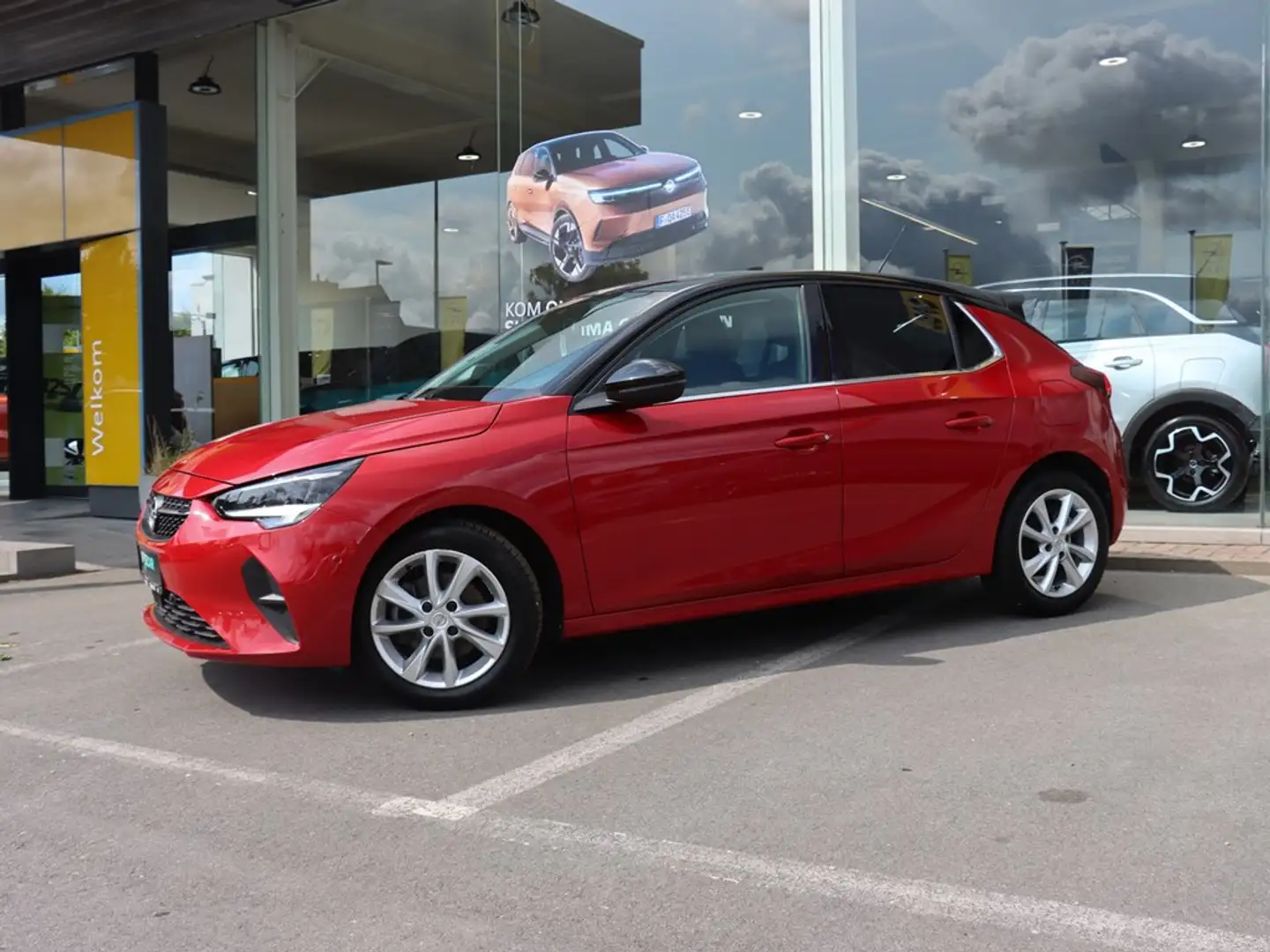 Opel Corsa ELEGANCE AT|GPS|CAMERA|KEYLESS| Rouge - 2