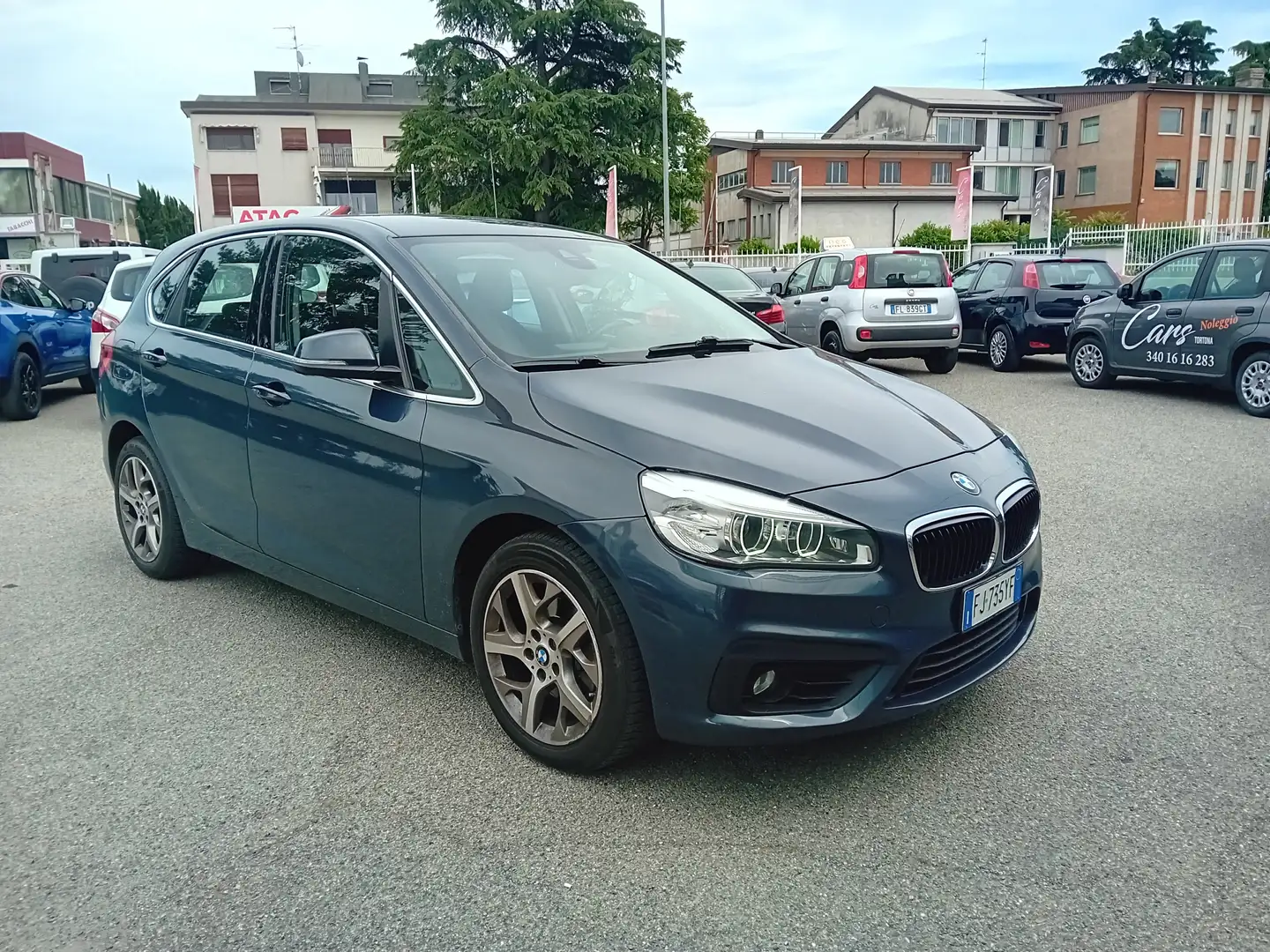 BMW 216 216d Active Tourer Advantage auto Синій - 2