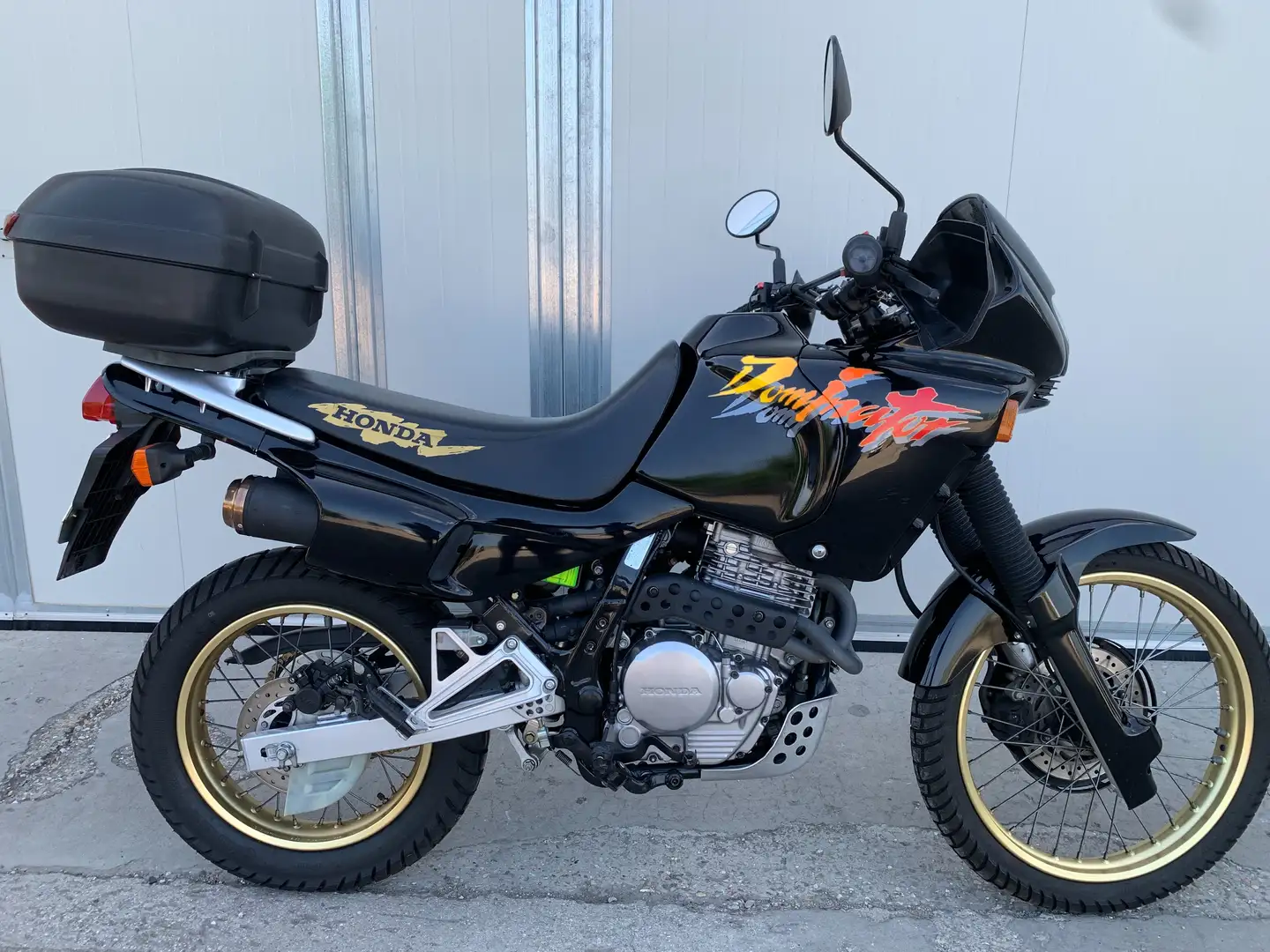 Honda NX 650 Dominator 650 RD02 B Schwarz - 1