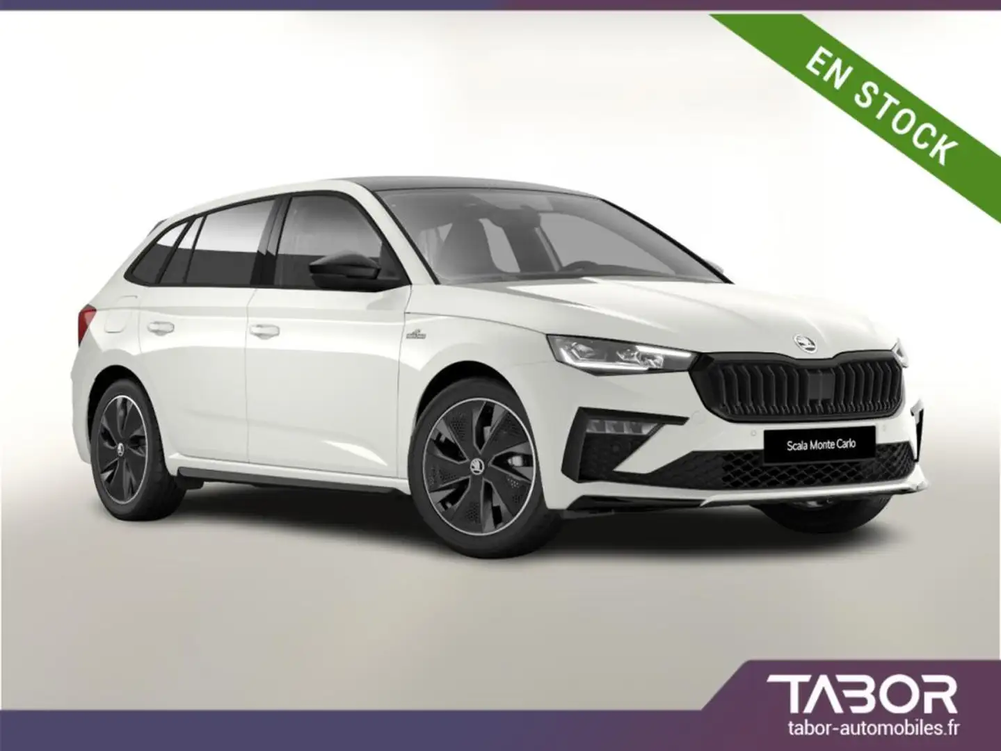 Skoda Scala TSI 116 MonteC Pano Matrix Cam Blanc - 1