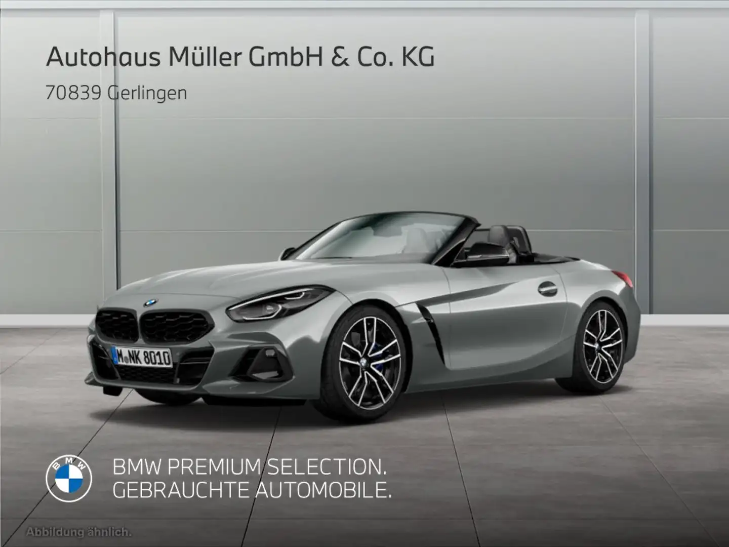 BMW Z4 M40i Road. M Sportpaket HUD H/Ksound DAB 1VB Leder Grau - 1