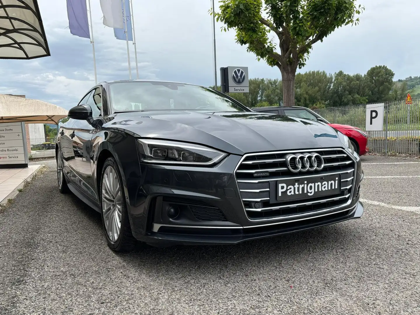 Audi A5 SPB 2.0 TDI 190 CV QUATTRO S TRONIC - KM 105.176 Grijs - 1