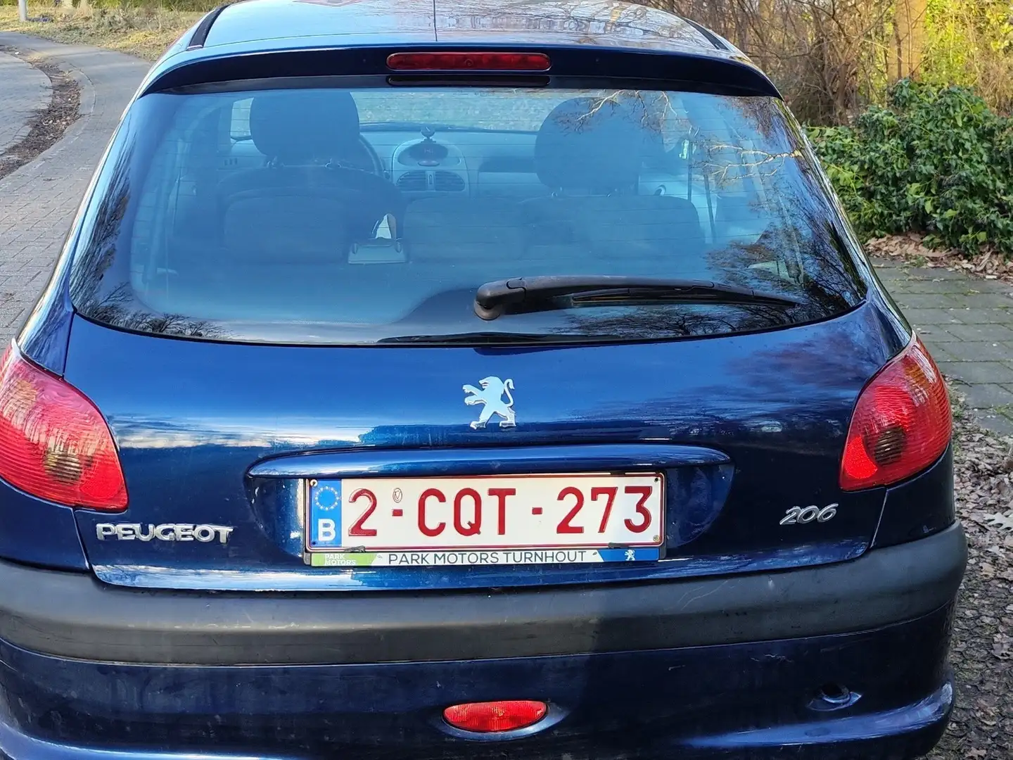 Peugeot 206 75 Blauw - 2