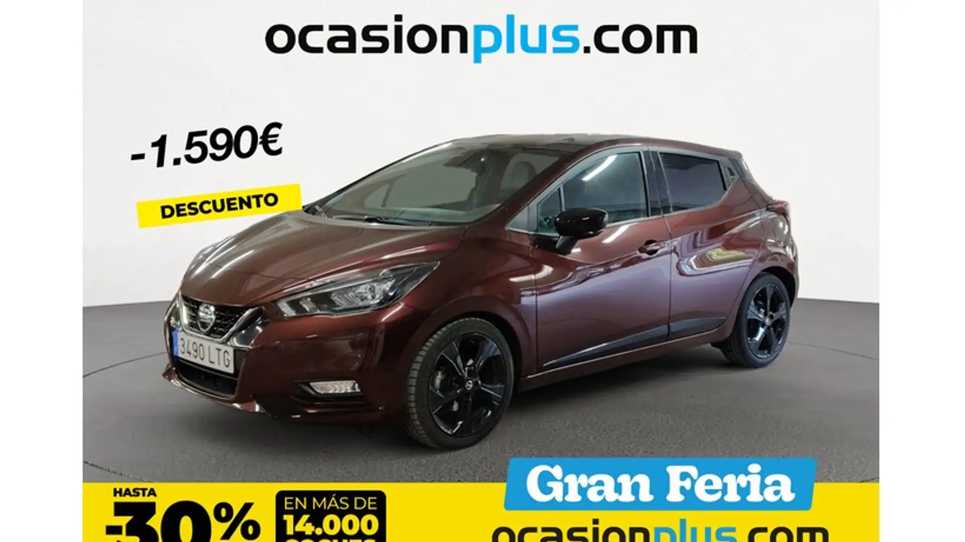 Nissan Micra IG-T N-Sport CVT 92 Rojo - 1