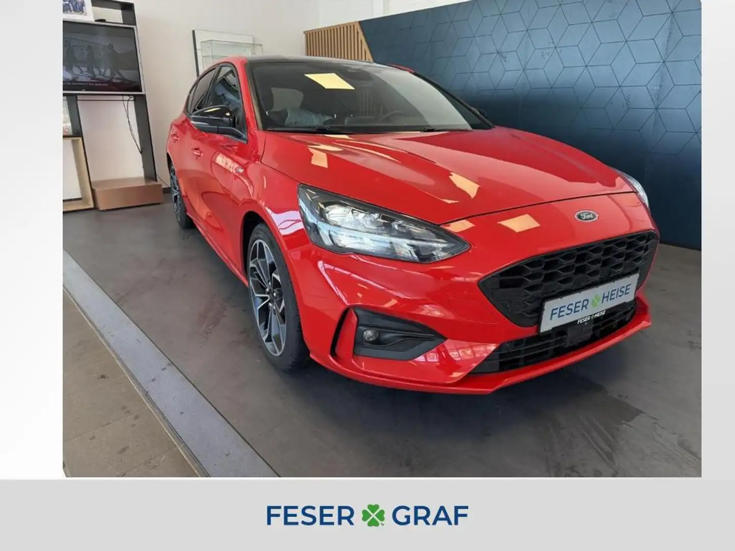 Ford Focus 1.5 EcoBlue ST-Line AHK/LED/B&O/Winter-Paket Rot - 1