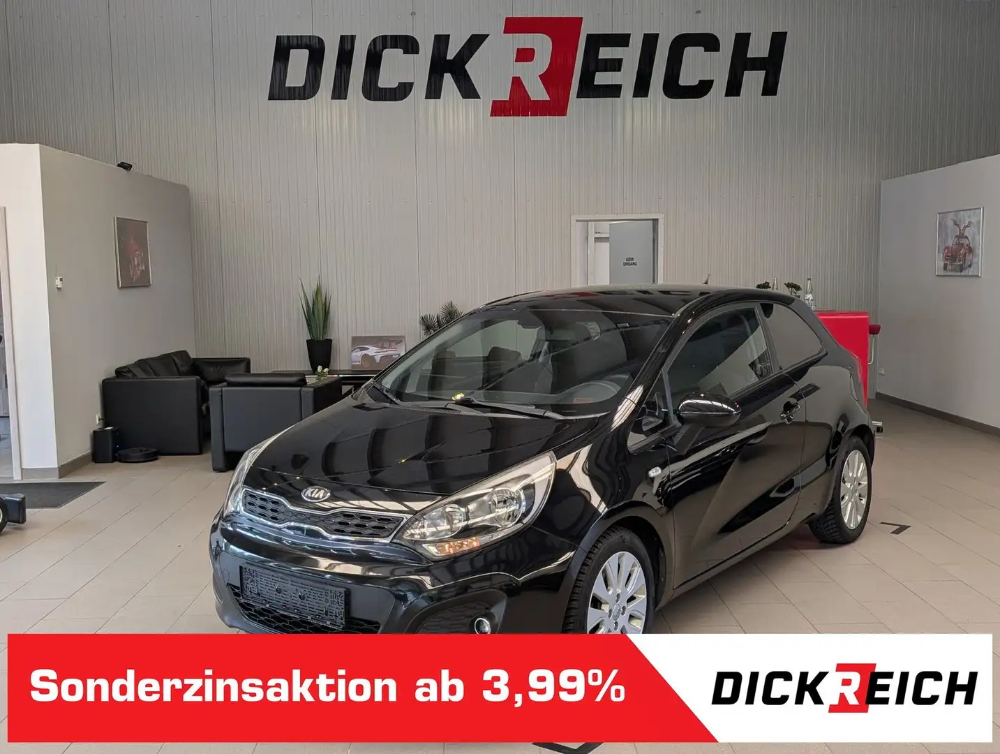 Kia Rio 1.2 Dream Team Klima SHz LHz PDC Bluetooth Schwarz - 1