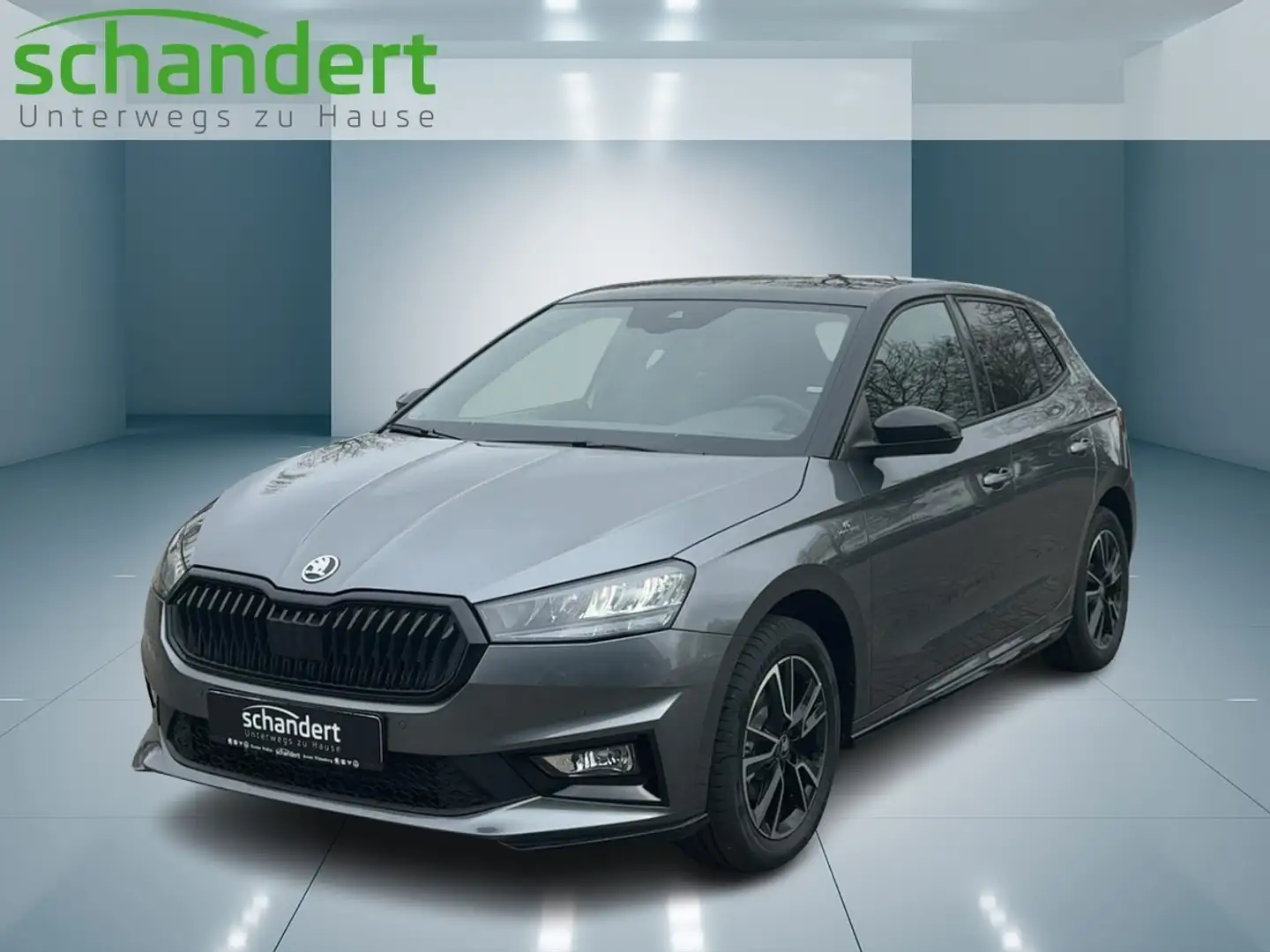 Skoda Fabia 1.0 TSI Monte Carlo DSG LED Sitzhzg. Klimaautoma Gris - 1