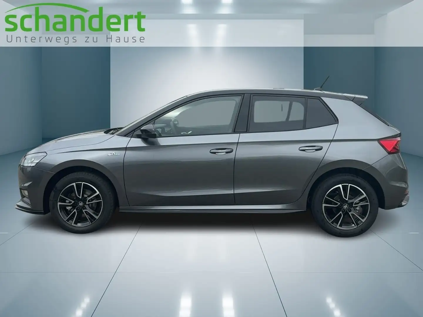 Skoda Fabia 1.0 TSI Monte Carlo DSG LED Sitzhzg. Klimaautoma Gris - 2