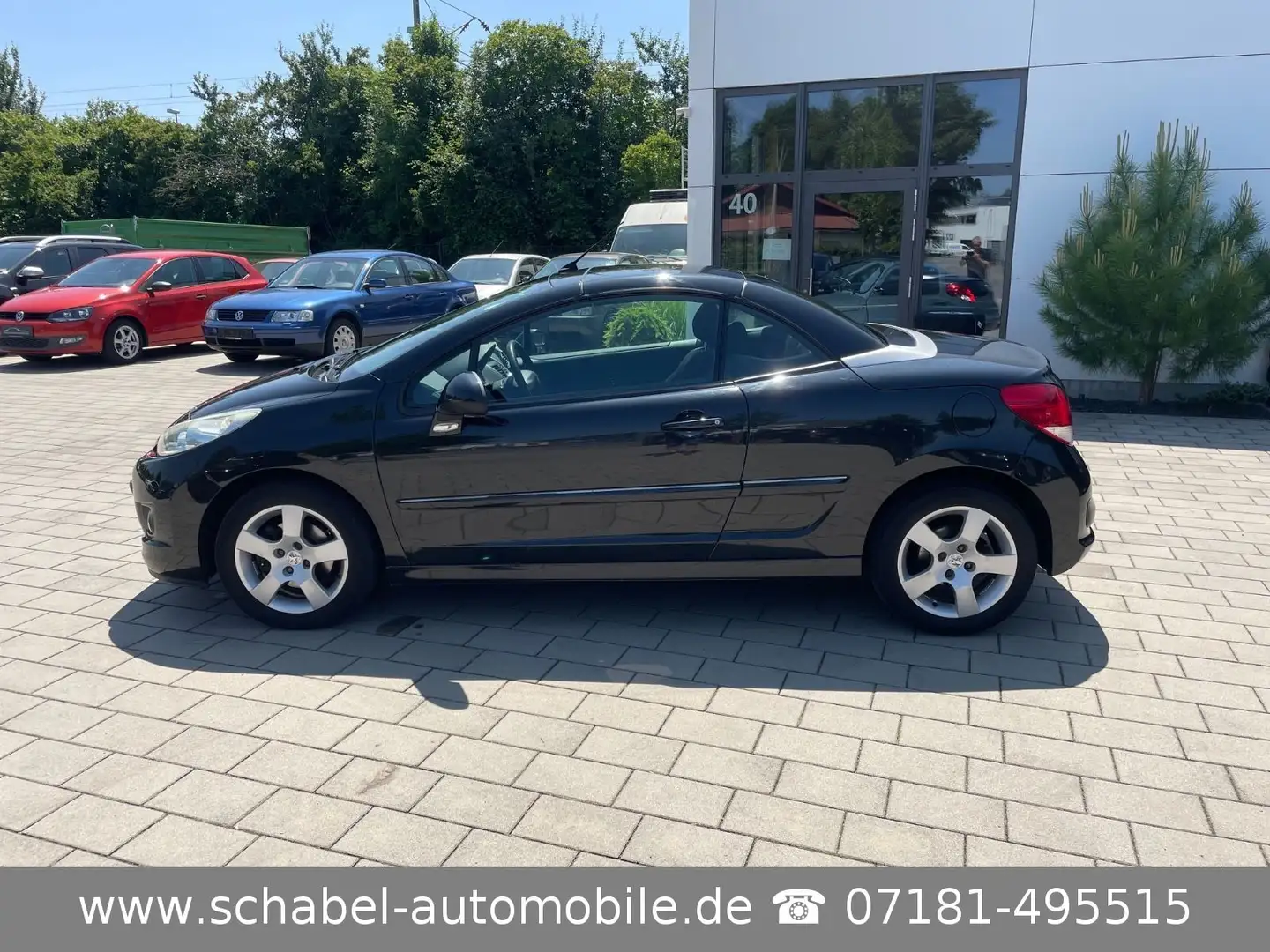 Peugeot 207 CC Cabrio-Coupe Premium Klima KD-Heft unffr Schwarz - 2