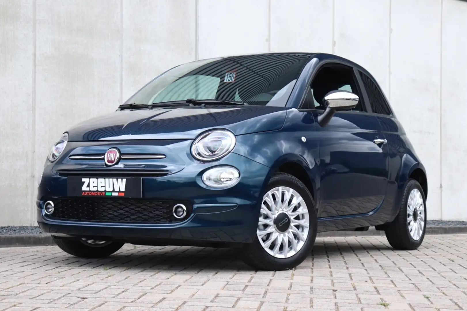 Fiat 500 1.0 Hybrid 70 PK | Comfort | Style | Tech | Navi Blauw - 2